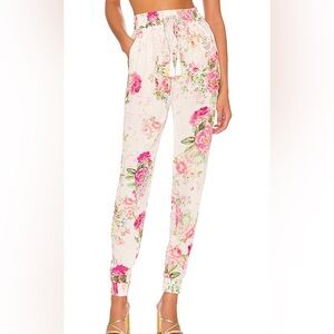Hemant and Nandita Floral Rose Jogger Pants XS